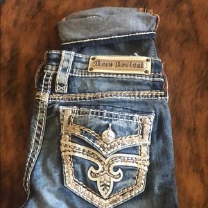 Rock Revival crop jeans